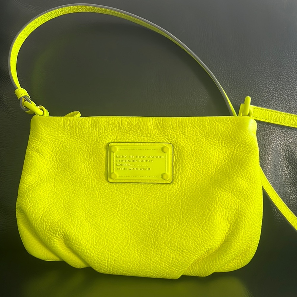 Marc By Marc Jacobs Vintage 💛 Neon Yellow Crossbody
